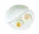 Microwave Safe Non Sticky Egg and Omelet Cooker-White 1 in OMAN