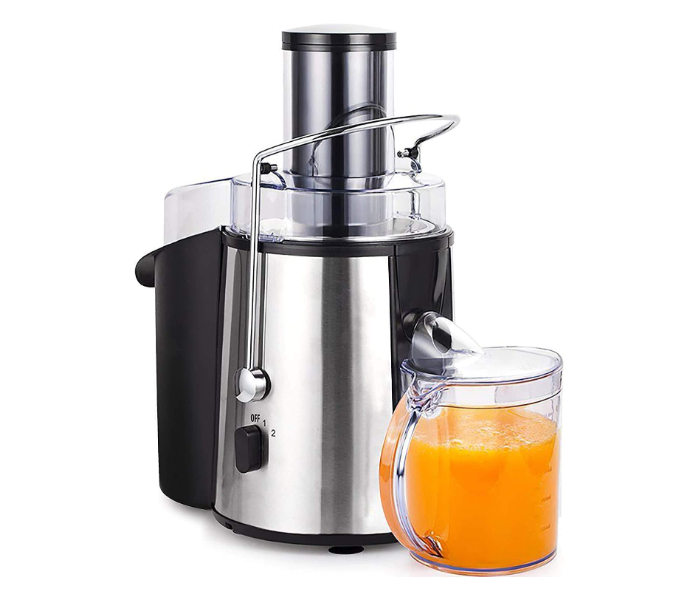 Impex JR 3510 850W 18000 RPM Stainless Steel Juice Extractor Maker with 2 Speed built in Safety Switch 2 Litre Pulp and 1 Litre Container - Black and Silver 2 in UAE