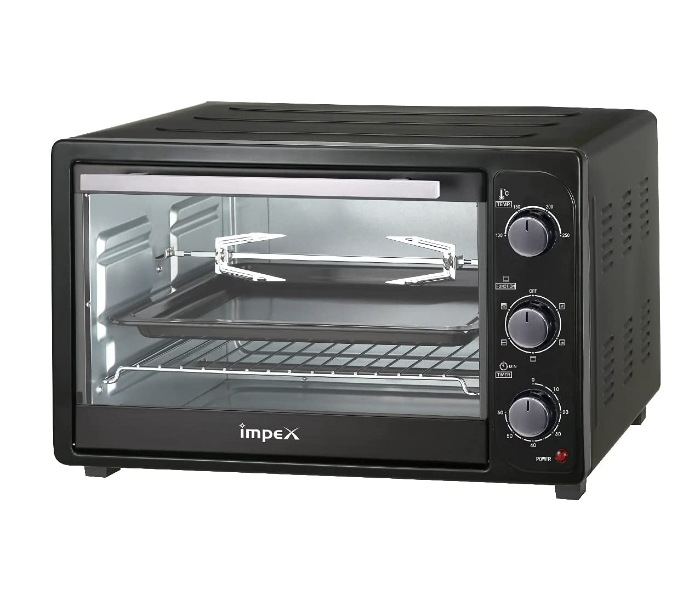 Impex OV 2901 1500W 35L Electric Oven Toaster Grill -Black 1 in UAE