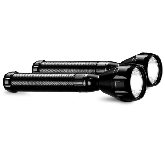 Impex CB 2223 5W Rechargeable LED Handheld Flashlight with Aircraft Non Corrosive Aluminium Body 1 in UAE