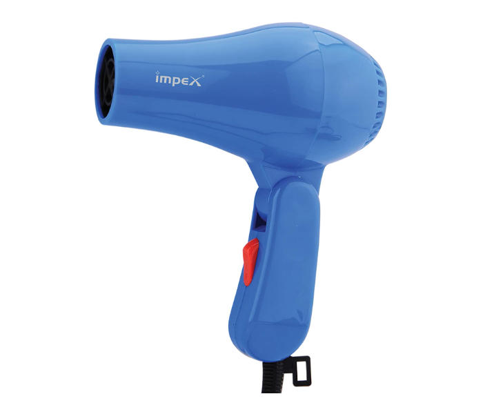 Impex HD 1K2 2000W Fast Drying and Styling Compact Design Hair Dryer - Blue 1 in UAE