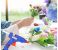 Removable Hot Glue Gun with 50 Glue Sticks -Blue 6 in UAE