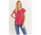 Springfield 681737865 Size 42 Short Sleeve Blouse for Women - Orange 1 in UAE