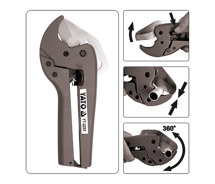 Buy Yato YT2231 42mm PVC Pipe Cut99456 Price in Qatar, Doha