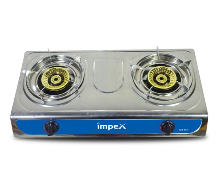 Impex IGS 124 Stainless Steel Gas Stove 1 in UAE