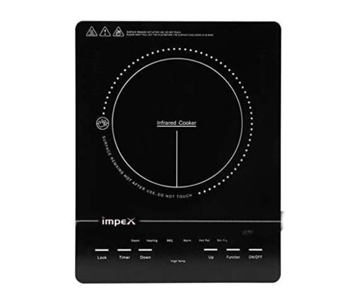 Impex IR 2701 1800W Infrared Induction Cooker - Black 2 in UAE
