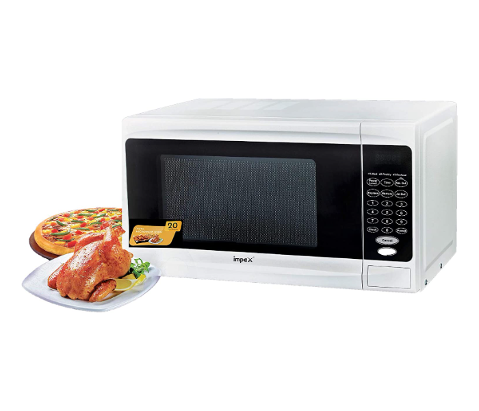 Impex MO 8101 20 Liter Digital Mircrowave Oven - White 4 in UAE