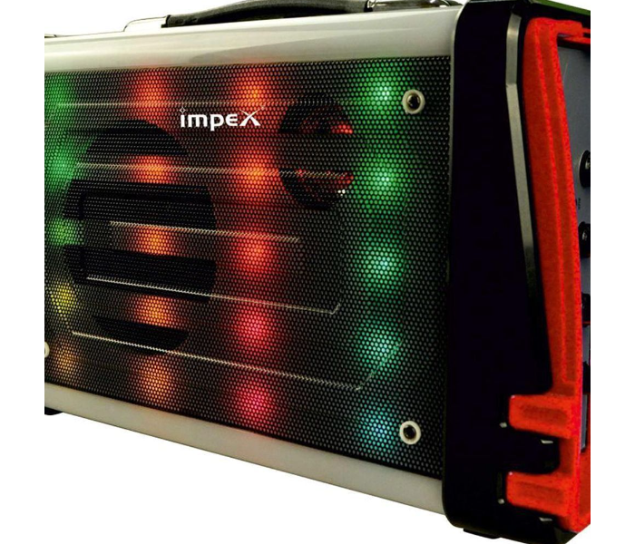 Impex TS 4001A 2400mAh 8W Portable Rechargeable Trolley Speaker -Black 1 in UAE