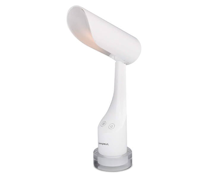 Impex TL 600 1500mAh LED Rechargeable Table Lamp - White 1 in UAE