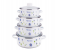 8 Piece Casserole Set DDSTK OE-5086 - White 1 in UAE