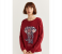 Springfield 108726631 Large Sweatshirt for Women - Brown 1 in UAE