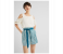 Springfield 685503229 Size 36 Mid-Rise Shorts for Women - Green 2 in OMAN