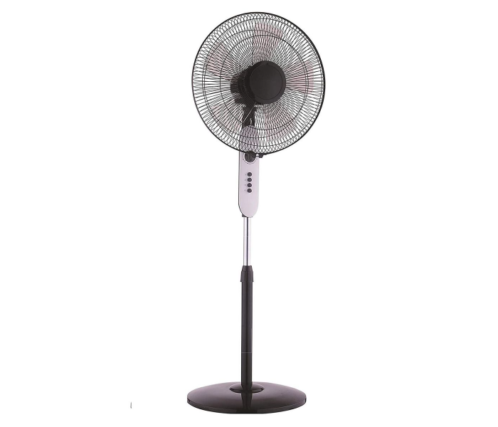 Impex PF 7502 60W 3 Blade High Speed Pedestal Fan - Black 1 in UAE