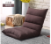 FN-Foldable Cushion Chair Single Small Sofa Bed - Brown 1 in OMAN