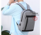 FN Unisex 3 Piece Business Laptop Backpack - Grey 5 in UAE