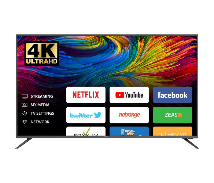 Impex GLORIA 50 4K Ultra HD 50 Inch Android Smart LED TV -Black 1 in UAE