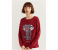 Springfield 108726631 Small Sweatshirt for Women - Brown 1 in UAE