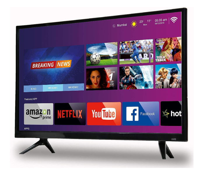 Impex Gloria 43 Inch HD LED Smart TV - Black 3 in UAE