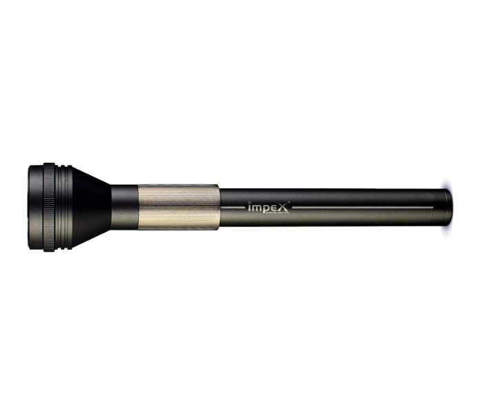 Impex Leader Plus P1 4000 mAh 10W Cree LED Rechargeable LED Flashlight - Black 1 in UAE