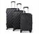 Para John PJTR3175 3 Pcs ABSTrolley Set -Dark Grey 1 in UAE