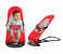 Baby Balance Bouncer with Adjustable Seat Belt - Red 1 in UAE