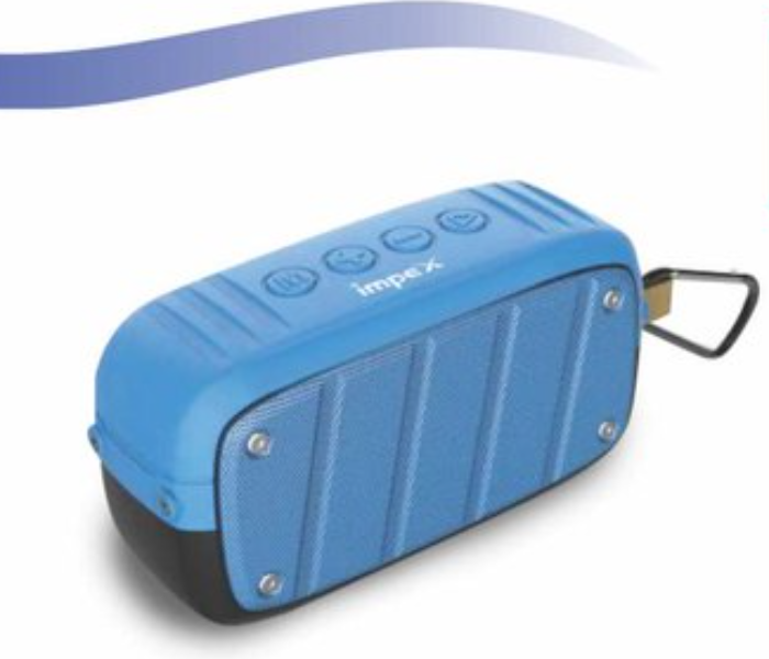 Impex SOUNDGEAR 2 10W Portable Bluetooth Speaker with 2.0 Channel - Blue 1 in UAE