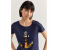 Springfield 886774719 Medium T-Shirt for Women - Blue 2 in UAE