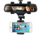 Jongo 360 Degree Adjustable Car Rear View Mirror Mount Mobile Phone Holder - Black 1 in UAE