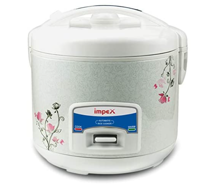 Impex RC 2803 1.8 Liter 700W Automatic Electric Rice Cooker - White 1 in UAE