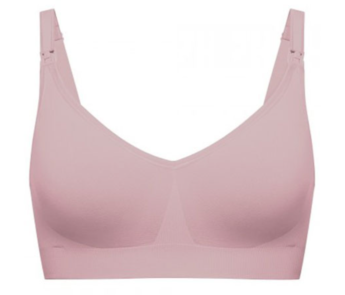 Bravado 1401-24 Extra Large The Bodysilk Seamless Dusted Peony Extra Nursing Bra -Pink 1 in UAE