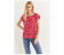 Springfield 681737865 Size 34 Short Sleeve Blouse for Women -Orange 1 in UAE