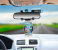 Jongo 360 Degree Adjustable Car Rear View Mirror Mount Mobile Phone Holder - Black 6 in UAE
