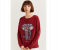 Springfield 108726631 XS Sweatshirt for Women - Brown 1 in UAE