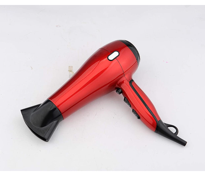 Impex HD 1K2B 2000W Fast Drying and Styling Hair Dryer - Red 1 in UAE