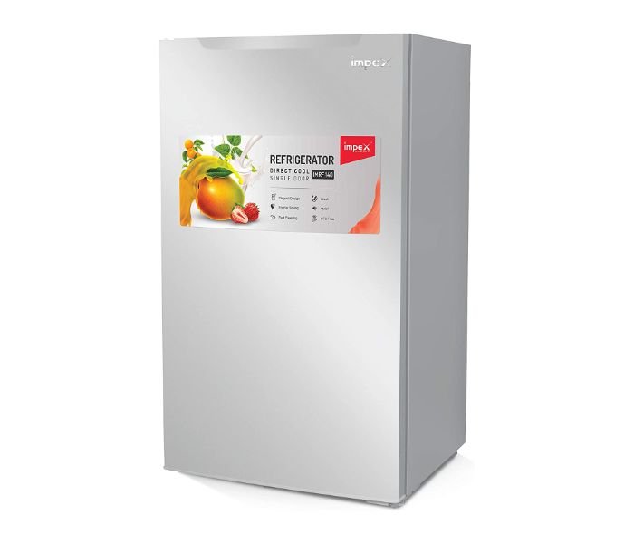 Impex IMRF 140 84 Litre Direct Cool Single Door Refrigerator - Silver 1 in UAE
