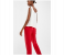 Springfield 683682865 Size 44 Cotton Pant for Women - Red 3 in UAE