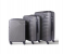 Para John PJTR3176 3 Piece Hard Side ABS Luggage Trolley Set -Dark Grey 1 in UAE