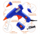 Removable Hot Glue Gun with 50 Glue Sticks -Blue 2 in UAE