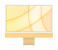 Apple iMac 24 Inch AIO 2021 16GB RAM 512GB M1 Chip MacOS - Yellow 2 in OMAN