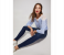 Springfield 684526615 Size 44 Basic Denim for Women - Medium Blue 3 in UAE