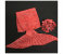 FN-Super Soft Crochet Mermaid Tail Blanket For Kids (85cm) - Red 2 in UAE