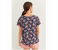 Springfield 886807715 Small T-Shirt for Women - Dark Blue 3 in UAE