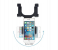 Jongo 360 Degree Adjustable Car Rear View Mirror Mount Mobile Phone Holder - Black 4 in UAE