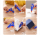 Removable Hot Glue Gun with 50 Glue Sticks -Blue 4 in UAE