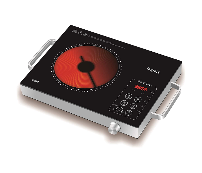 Impex IR 2703 2000W Infrared Induction Cooktop - Black 1 in UAE