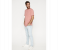 Springfield 712172563 XS Basic T-Shirt for Men - Coral 2 in UAE