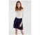 Springfield 685506716 Size 36 Mid-Rise Shorts for Women - Blue 2 in UAE