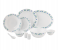 Delcasa DC2215 42 Pieces Opalware Dinner Set - White 4 in UAE