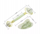 Generic Anti-Aging Jade Roller and Gua Sha Scraping Board Kit - Green 4 in UAE