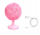 Fashionable LED Touch Table Lamp with USB Charging - Pink 2 in UAE